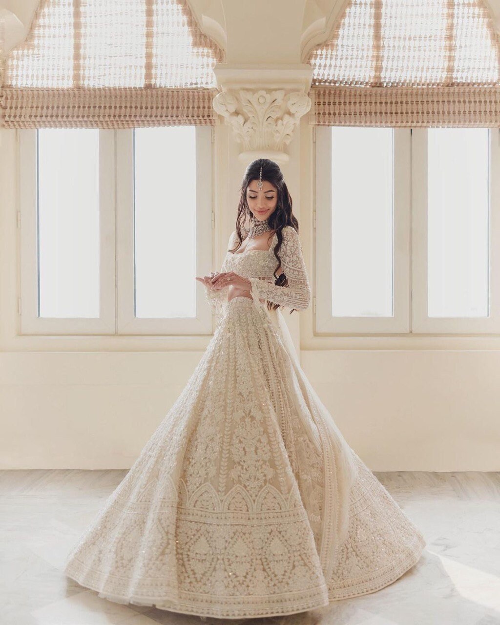 Beautiful White Soft Net Lehenga Choli - Heavy Embroidery And Sequence –  SANSKRUTI